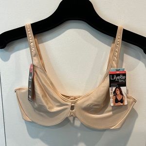 Lillyette by Bali Minimizer Underwire 36C Taupe